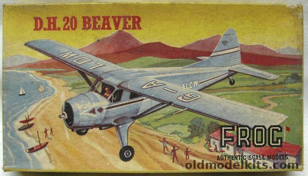 Frog 1/82 DH-20 Beaver, 384P plastic model kit